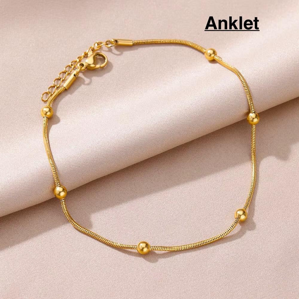 Elegant Anklet & Bracelet