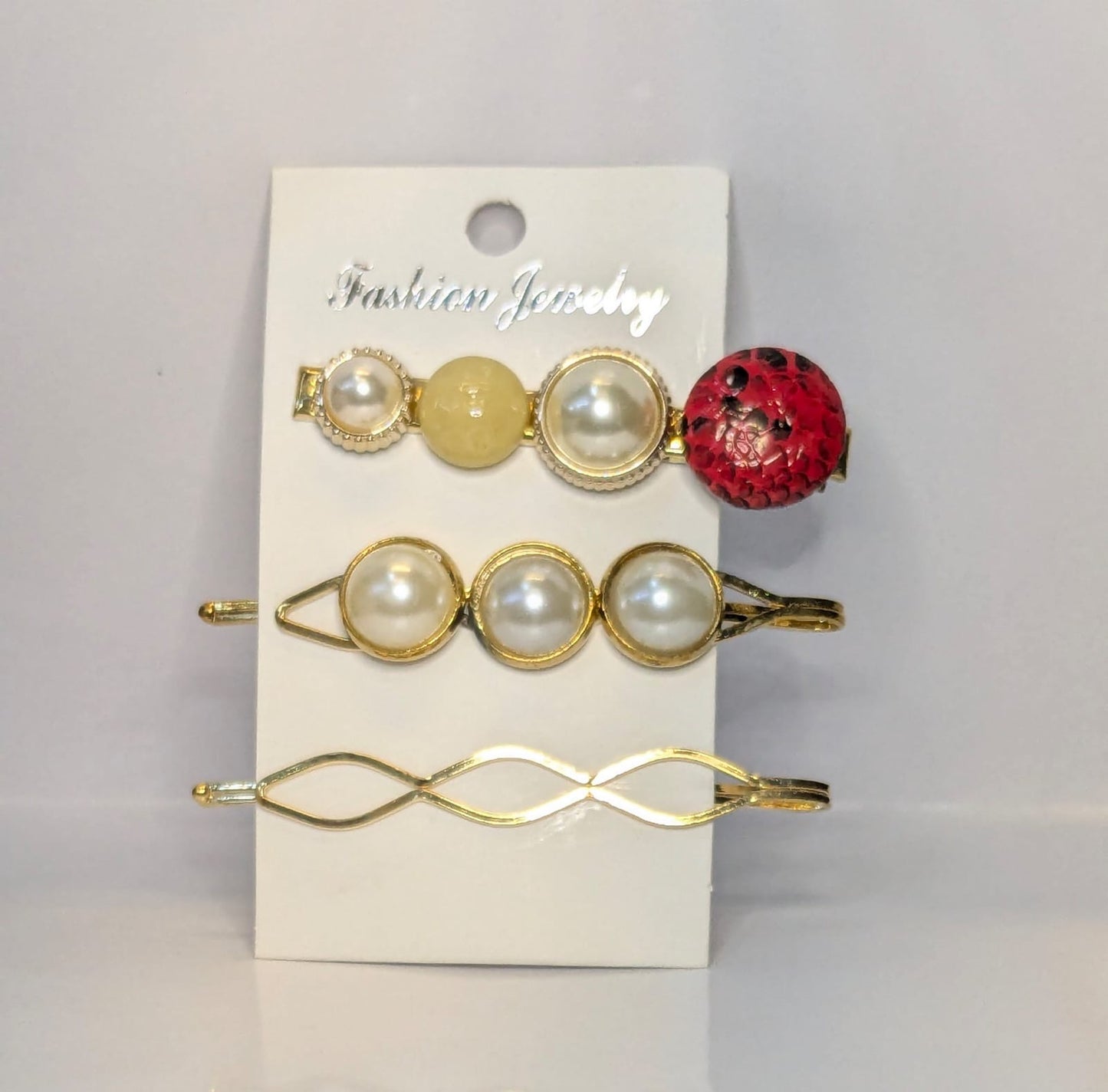 Korean Style Hairpins (Pack of 3)