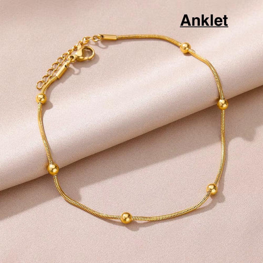 Elegant Anklet & Bracelet