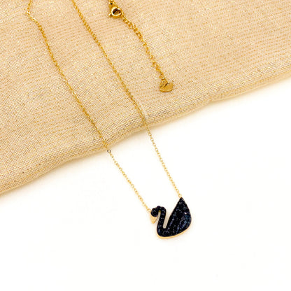 Duck Shape Stainless Steel Pendant