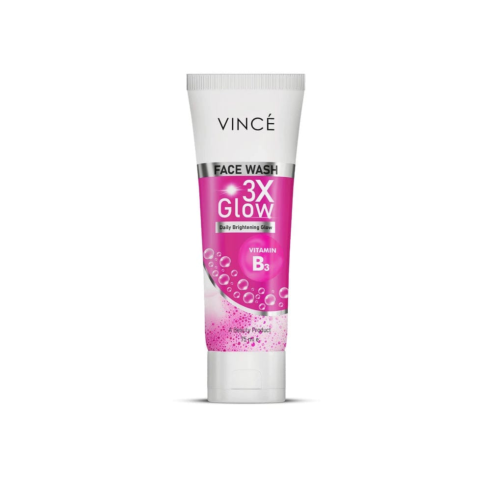 Vince 3X Glow Face Wash