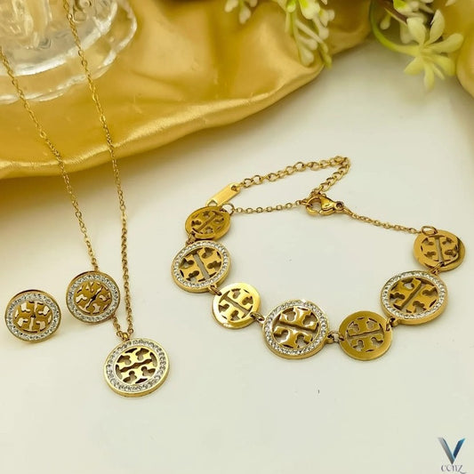 Premium Shiny Combo Set 3 Pcs | Tarnish Free