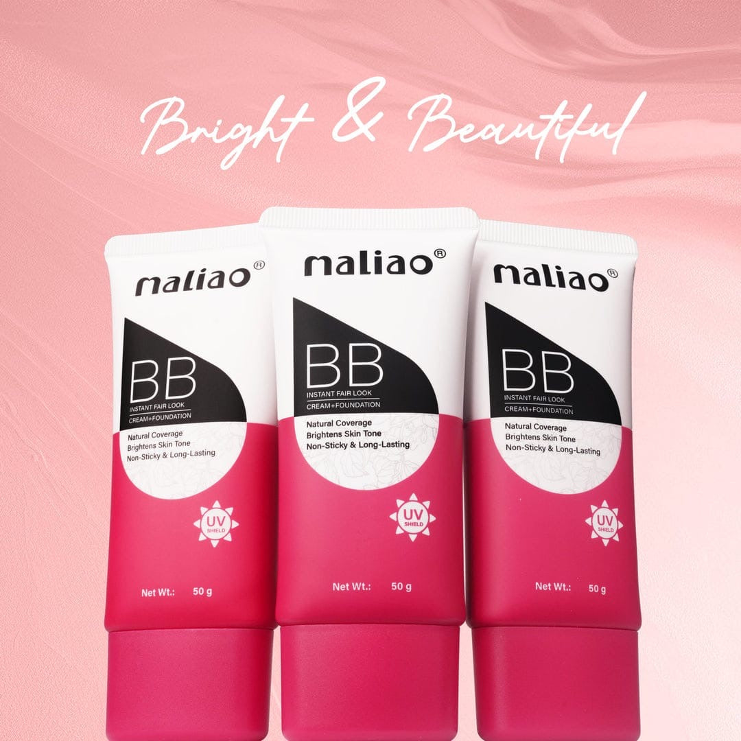 Maliao Instant Fair Look Make Up Finish BB Foundation Fairness Cream
