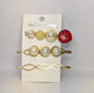 Korean Style Hairpins (Pack of 3)