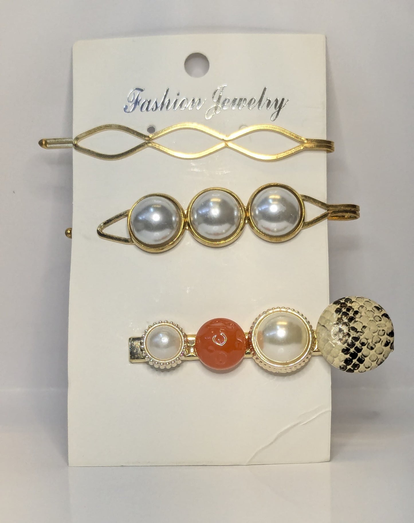 Korean Style Hairpins (Pack of 3)