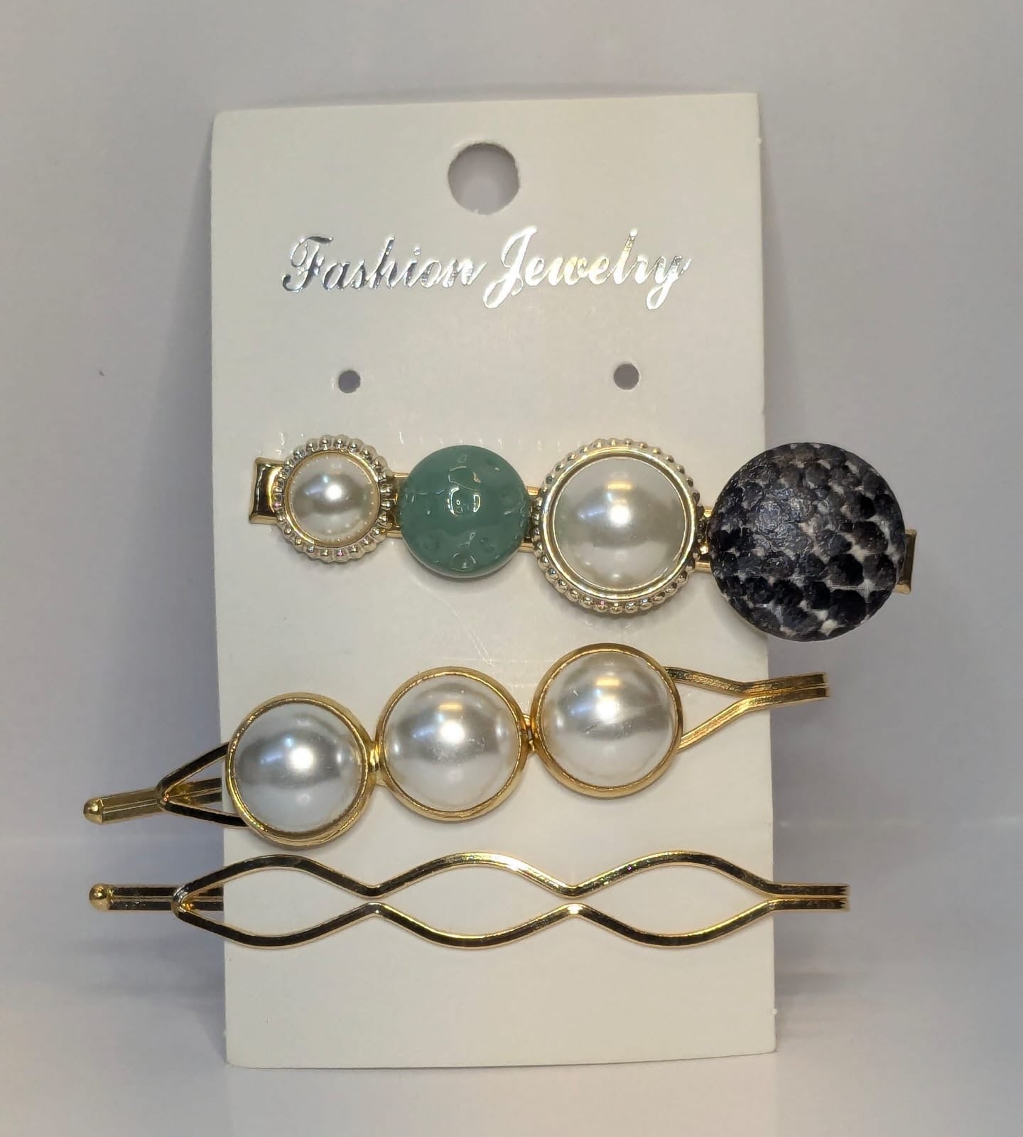 Korean Style Hairpins (Pack of 3)