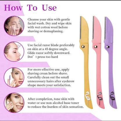 Lady face & body razor medicated
Price 100% original pack of 3