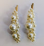 Pearl Hair Pin Pack of 2 Metal & Pearl Hair Clip