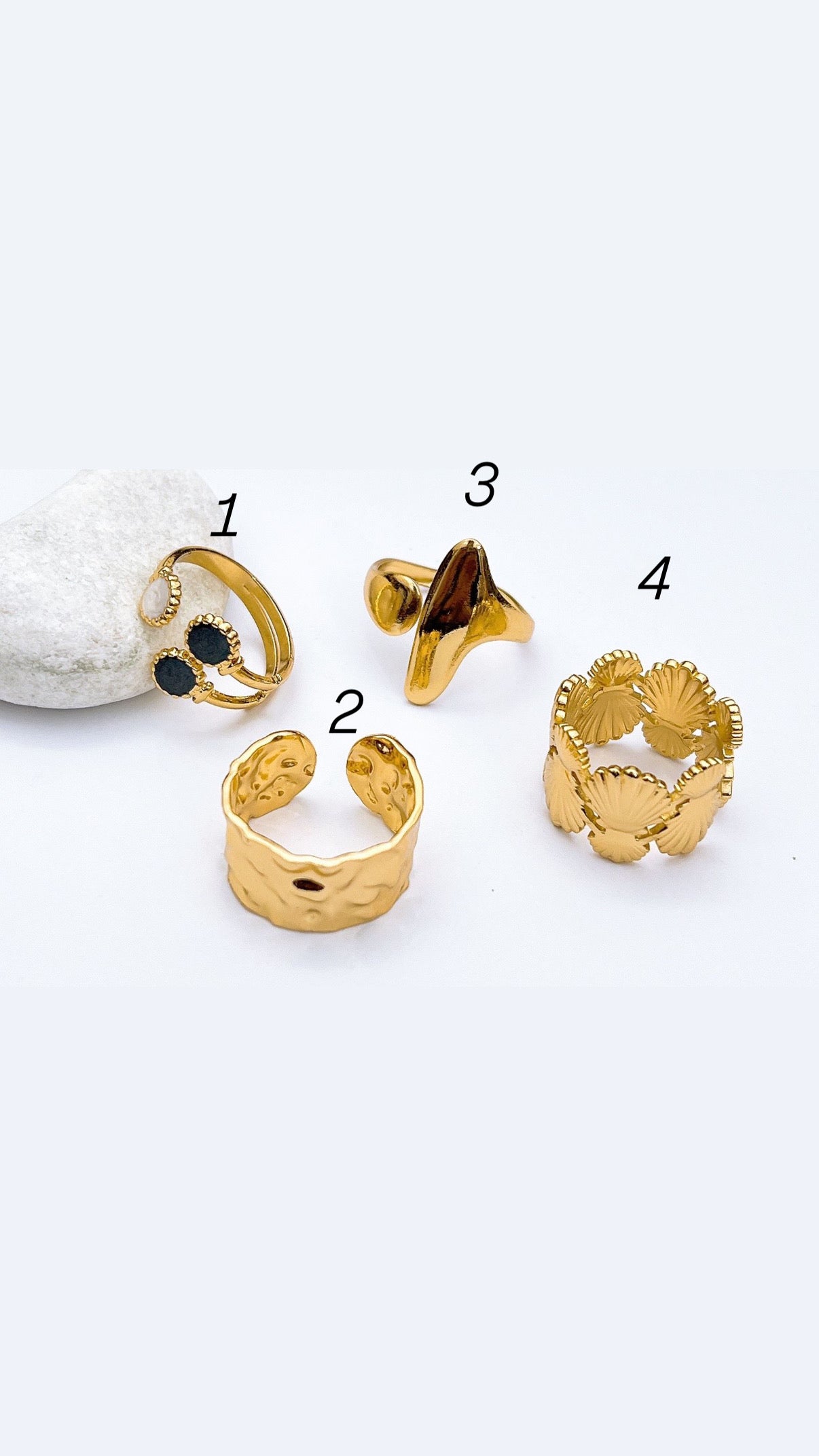 Adjustable Stainless Steel Ring for Women | Minimal & Trendy Open Ring