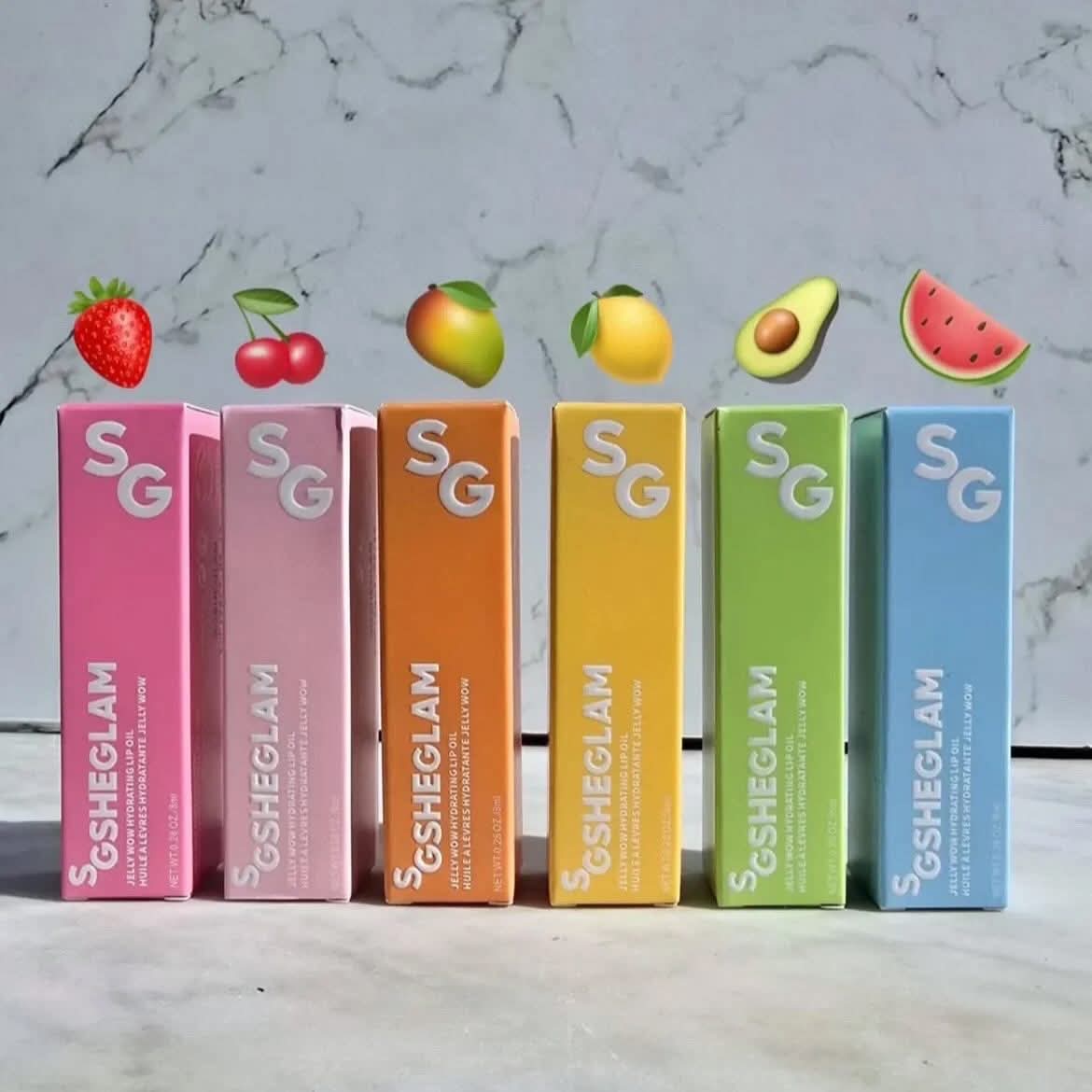 SheGlam Jelly Wow Hydrating Lip Oil