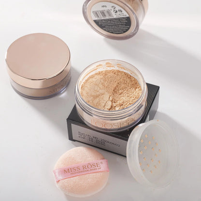 Miss Rose Loose Powder – Silky & Soft Matte Finish