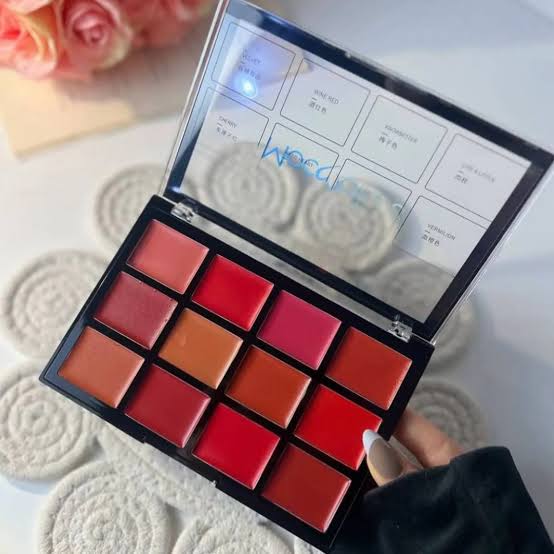 Mocallure Powder Kiss Lipstick Matte 12 Color Palette